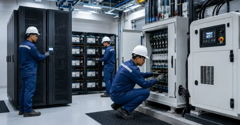 teknisi instalasi power system industri