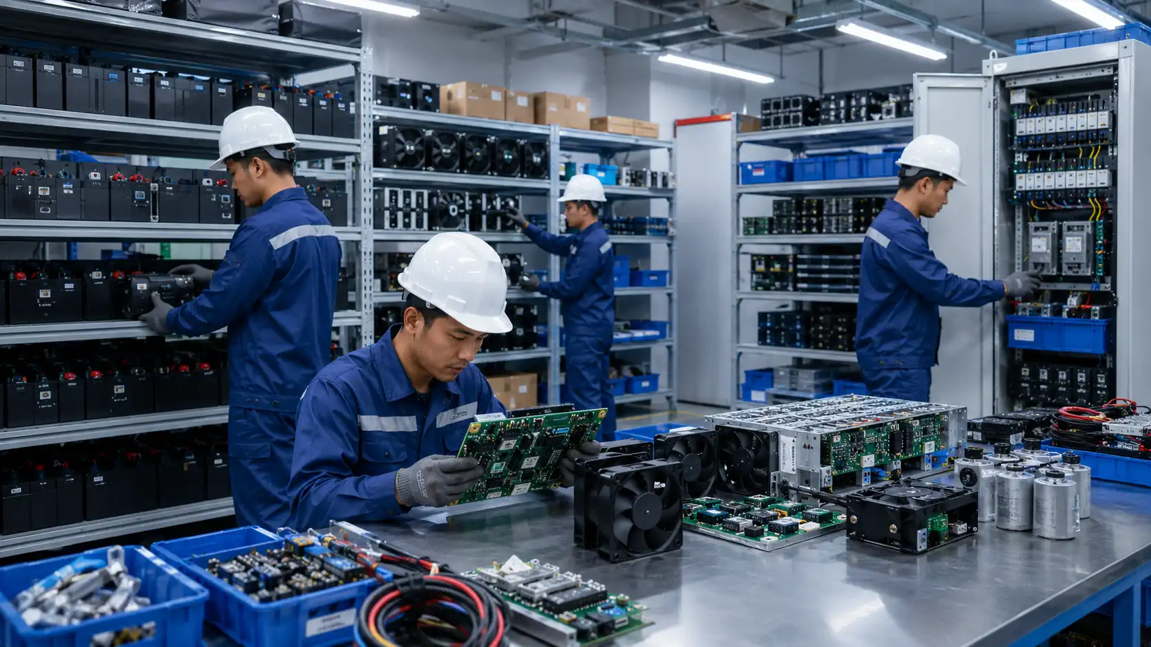 suku cadang UPS dan perangkat power protection
